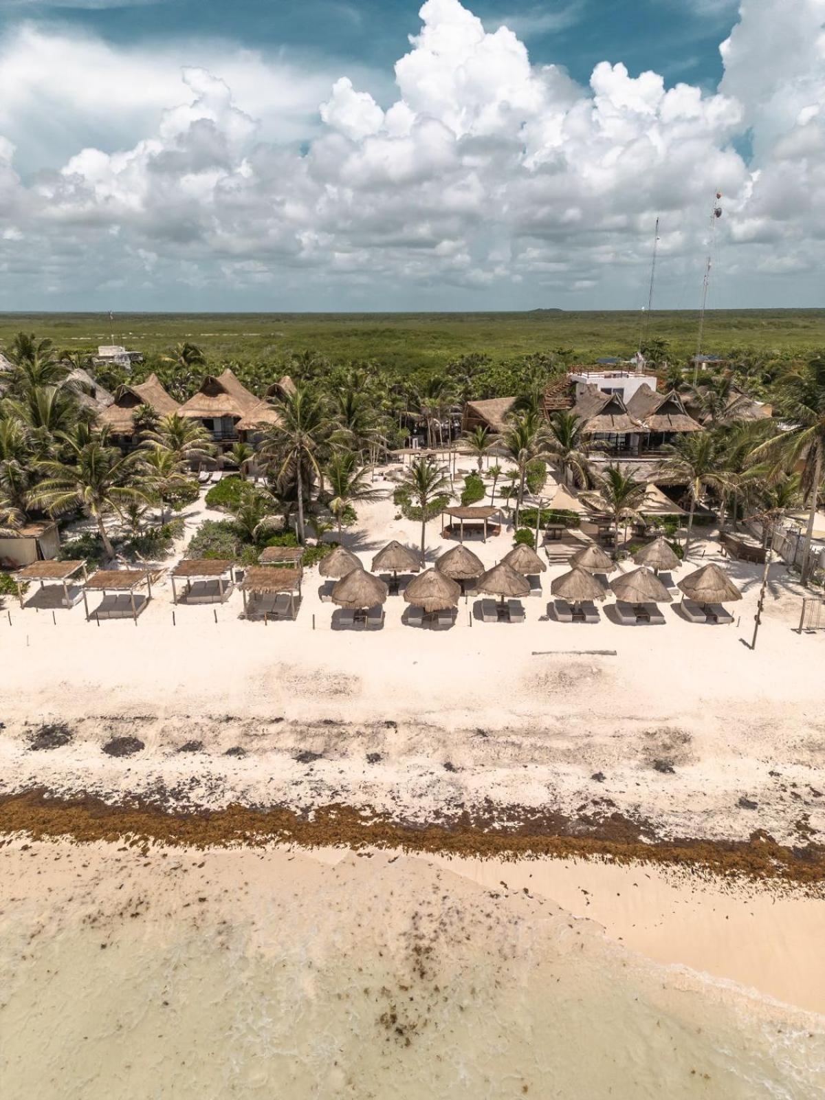 Niken Beachfront Tulum Hotel Exterior foto