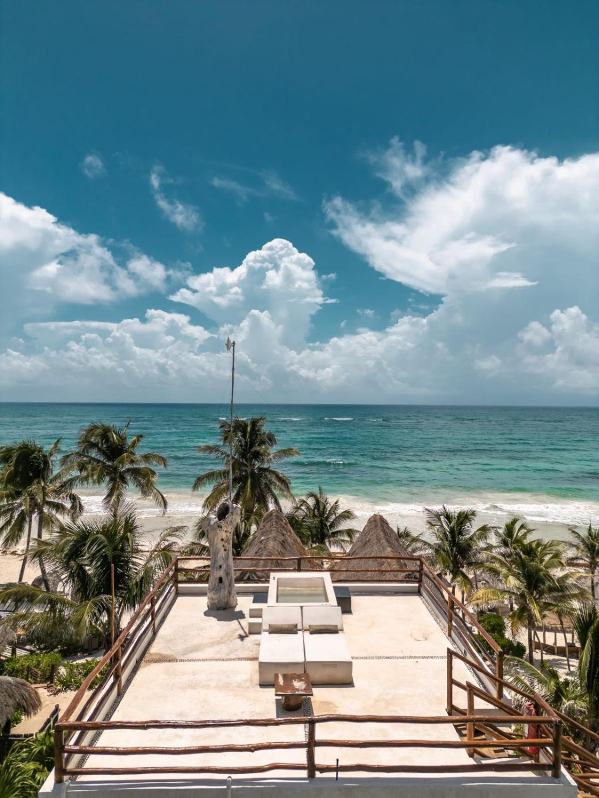 Niken Beachfront Tulum Hotel Exterior foto
