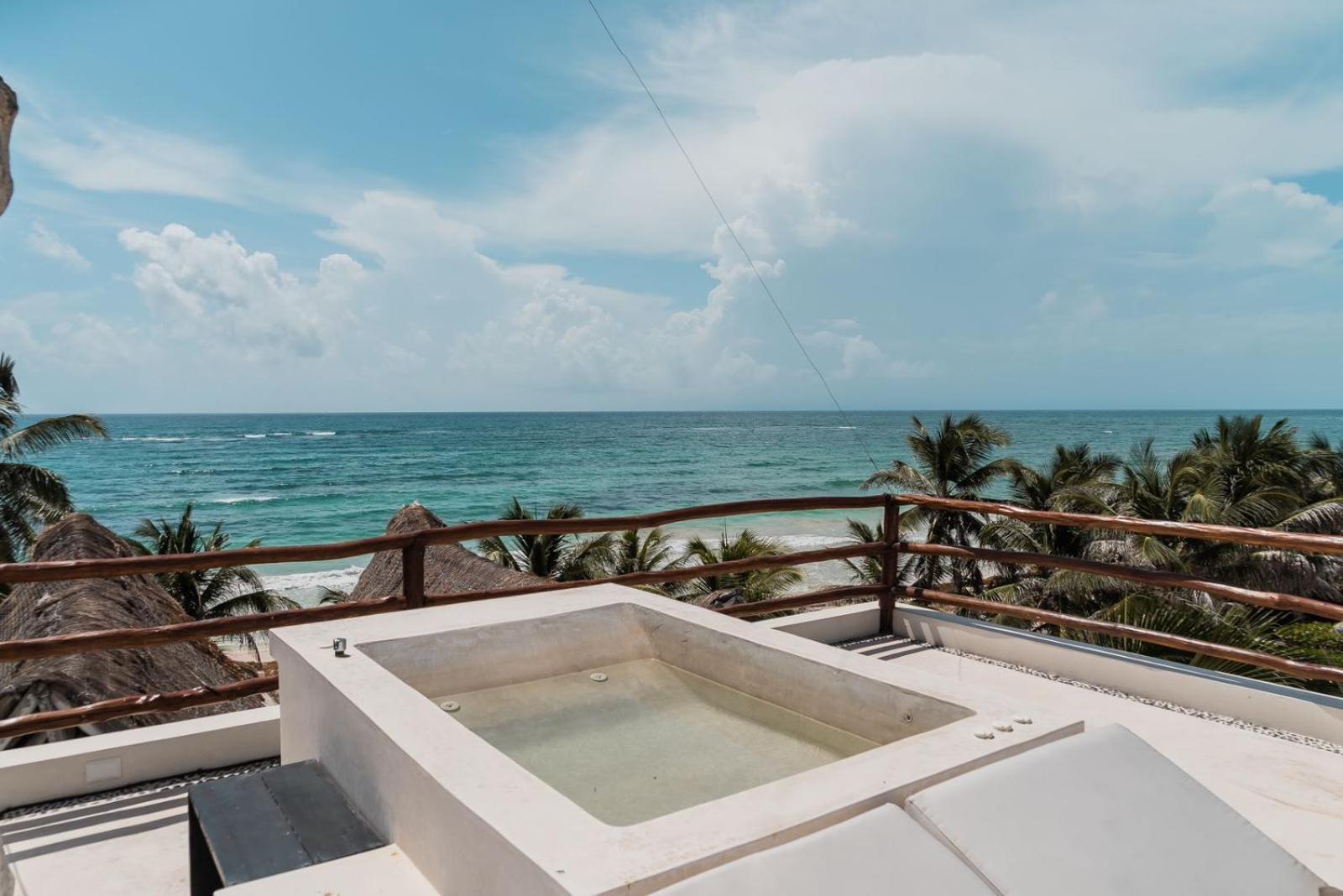 Niken Beachfront Tulum Hotel Exterior foto