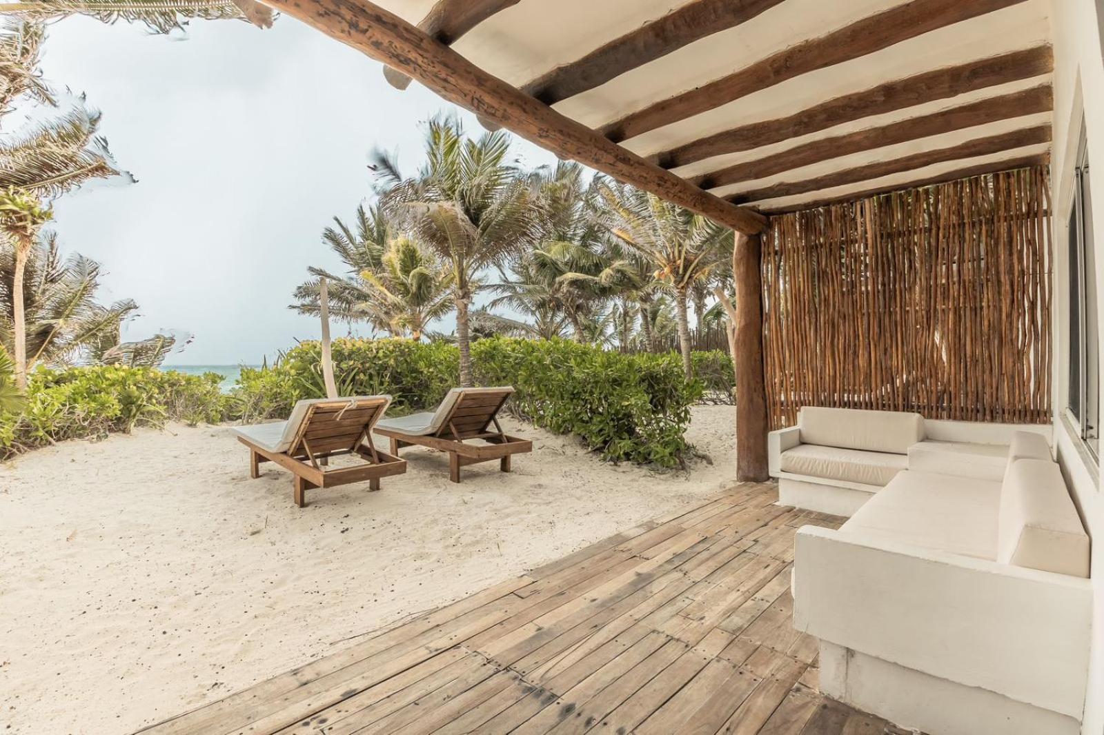 Niken Beachfront Tulum Hotel Exterior foto